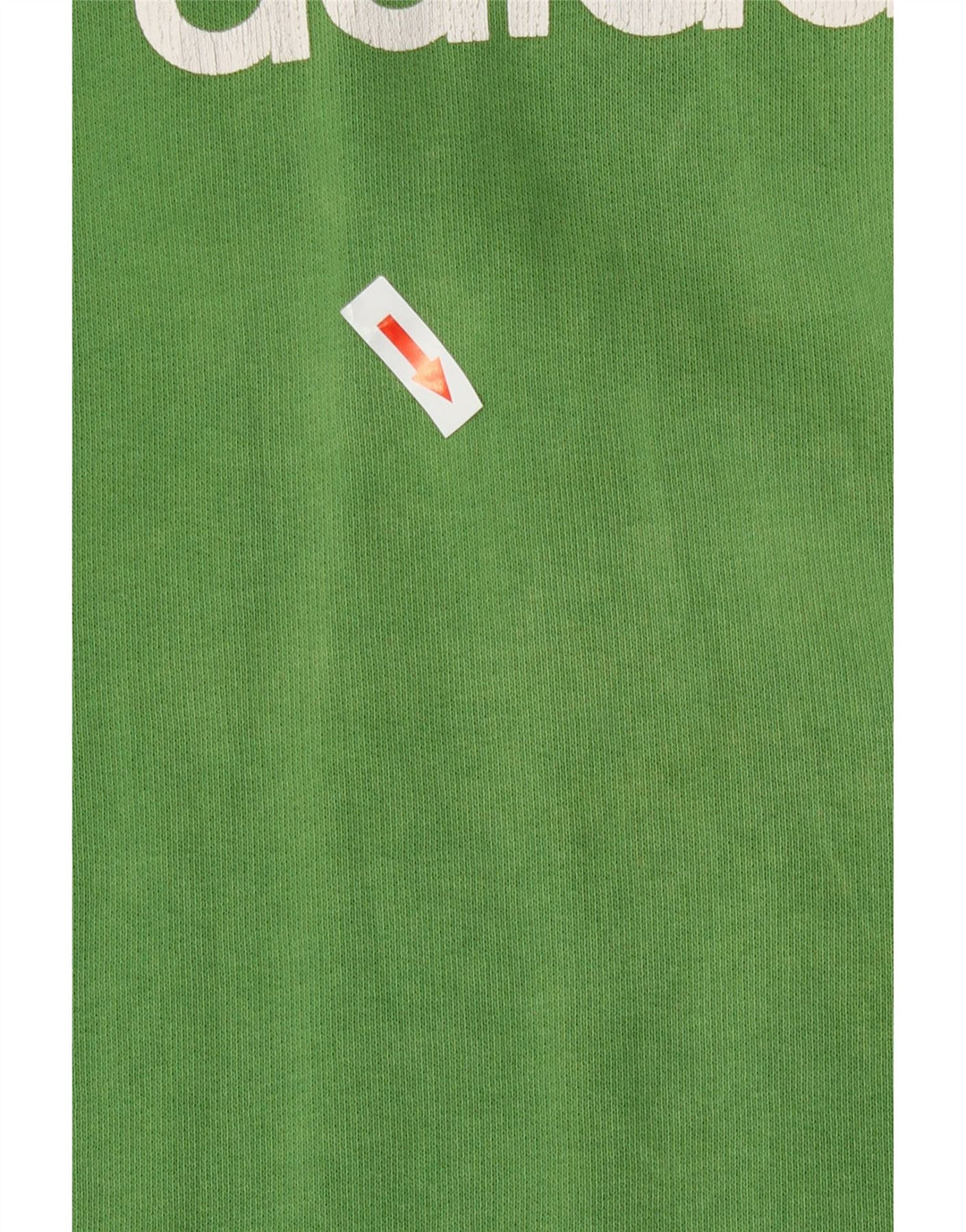 Adidas Maglietta grafica da bambino a manica lunga 15-16 anni in cotone verde