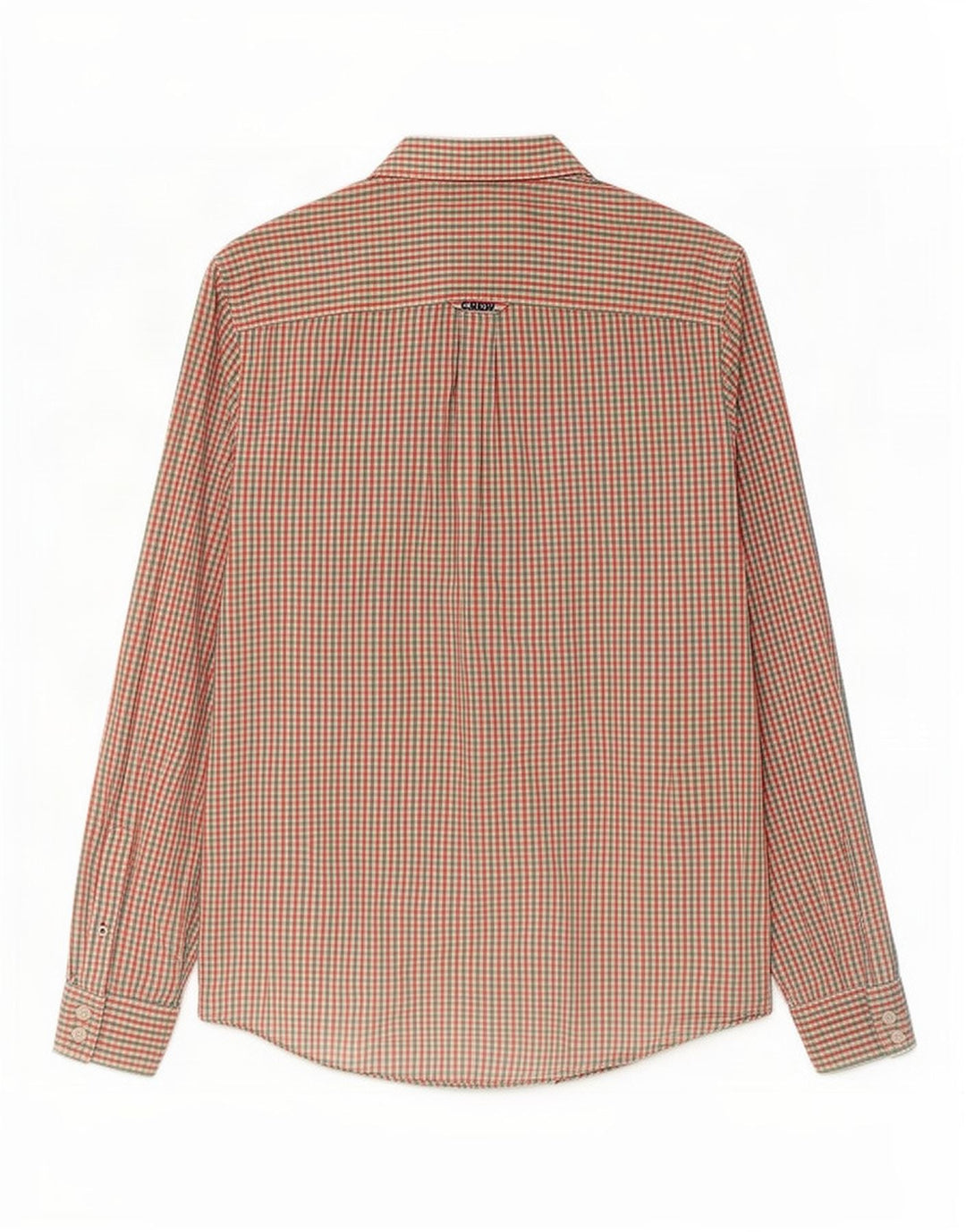 Crew Clothing Camicia da uomo dalla vestibilità classica, in cotone a quadretti multicolore medio