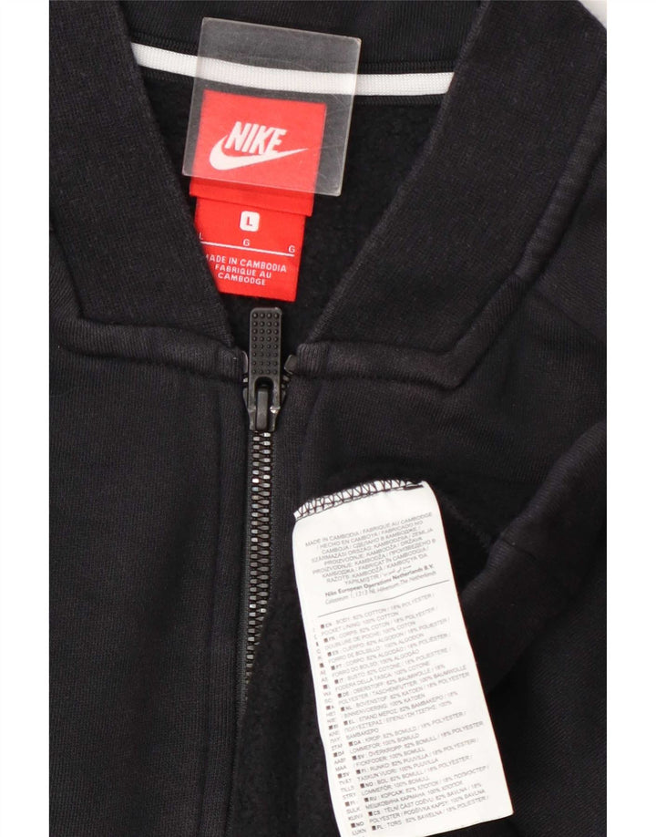 Giacca da ginnastica da uomo Nike Large in cotone blu navy