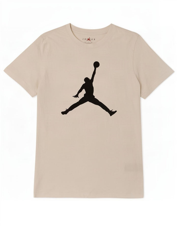T-shirt grafica regolare da uomo Jordan, piccola, in cotone bianco