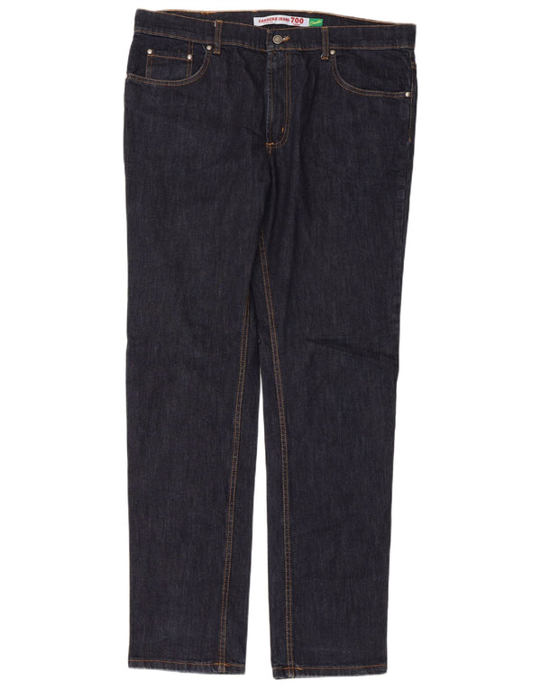 CARRERA Jeans dritti da uomo 700 W38 L34 cotone blu navy