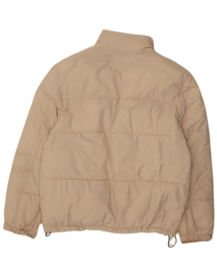 Giacca imbottita da uomo ZARA UK 36 piccola in nylon beige