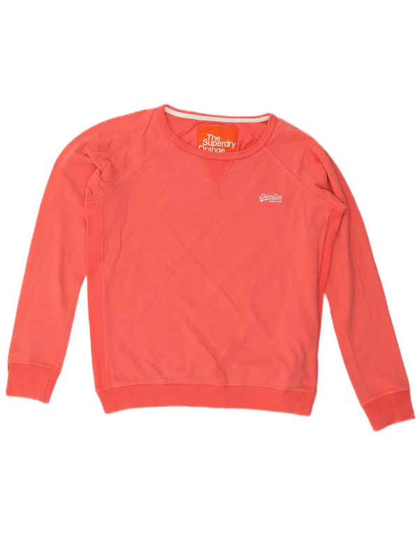 Felpa da donna SUPERDRY Jumper UK 16 Large Rosa