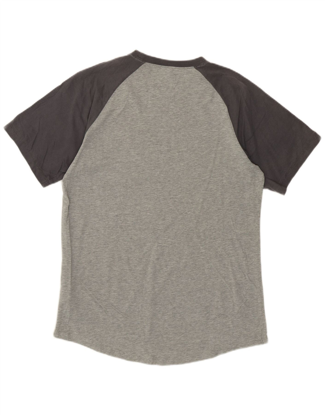 T-shirt grafica da uomo NIKE Top in cotone color block grigio medio