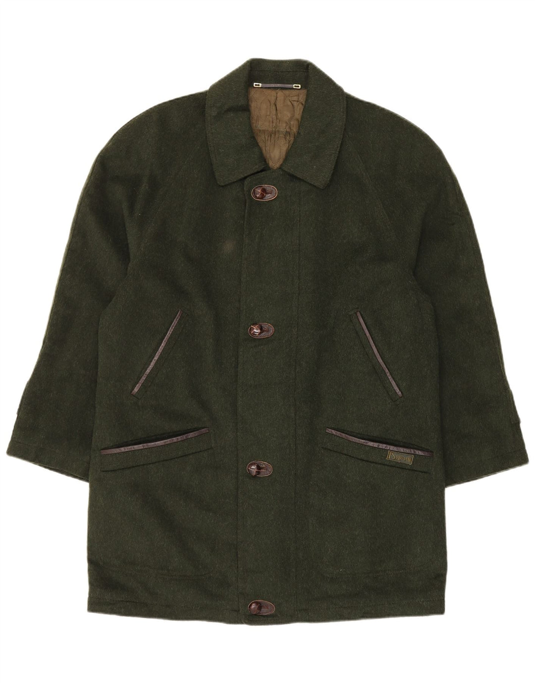 Cappotto da uomo Rehbochloden UK 46 3XL Lana kaki
