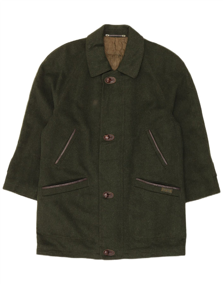 Cappotto da uomo Rehbochloden UK 46 3XL Lana kaki
