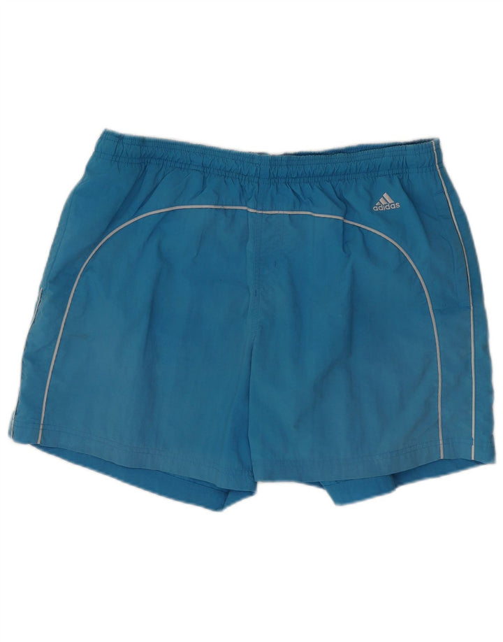 Pantaloncini da bagno da uomo Adidas XL blu in poliammide