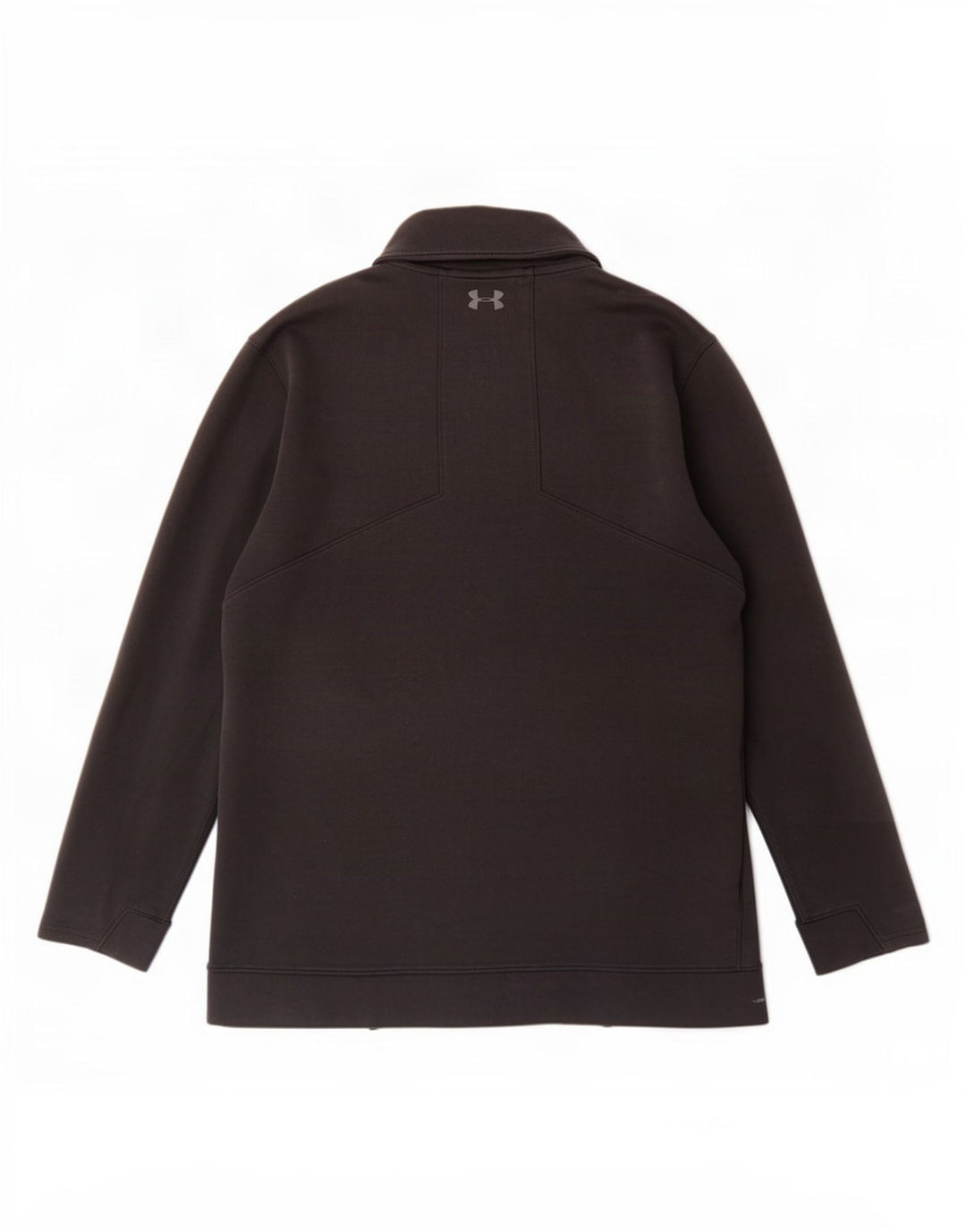 Under Armour Uomo Cold Gear Zip Collo Pullover Tuta Top XL Cotone Nero