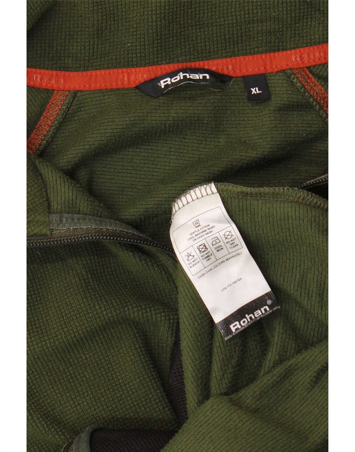 Giacca da ginnastica da uomo Rohan XL verde poliestere