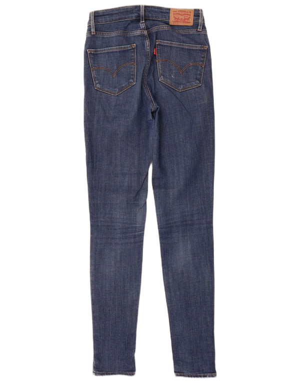 Jeans skinny a vita alta Levi's 721 da donna W25 L31 cotone blu