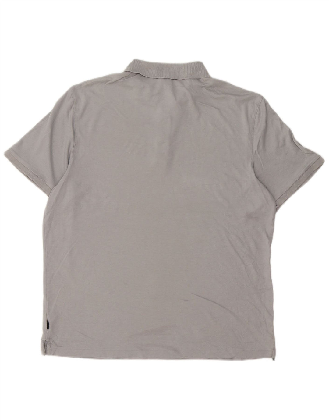 CALVIN KLEIN Polo Uomo Large Grigio Cotone