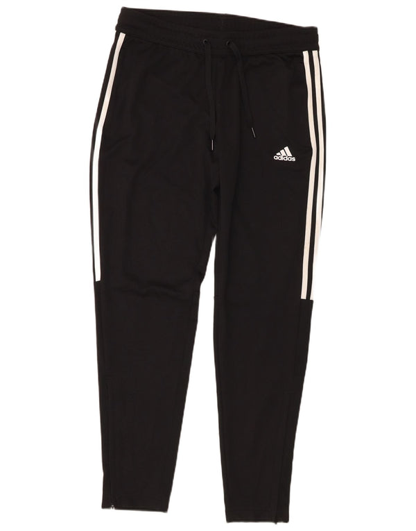Pantaloni da tuta Adidas Aeroready da donna UK 14 Medium Nero Poliestere