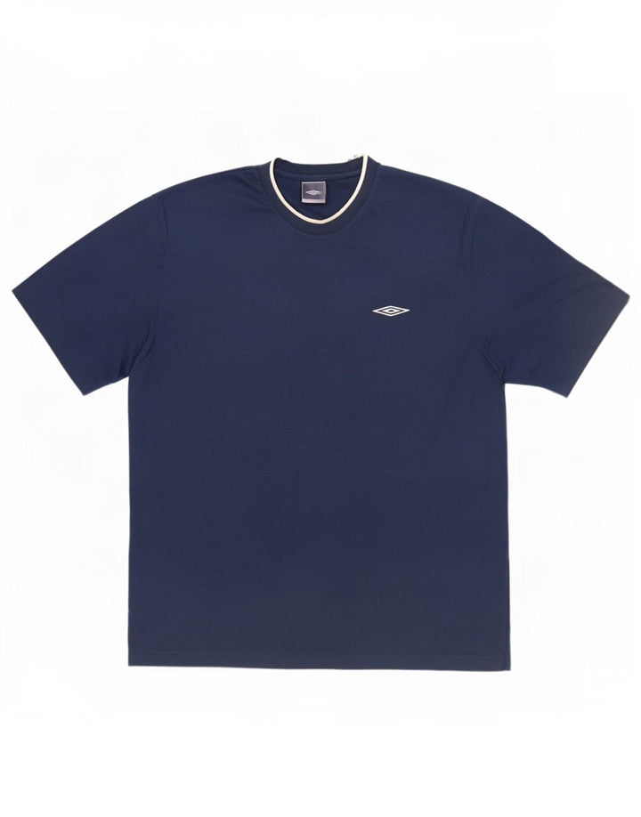 T-shirt da uomo Umbro Top 2XL poliestere blu navy