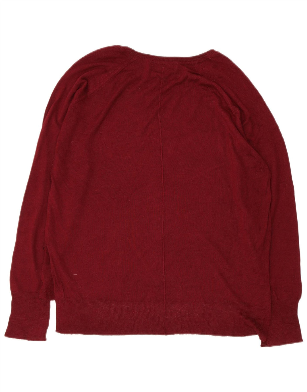 Maglione maglione con scollo a barca da donna Zara UK 14 marrone medio