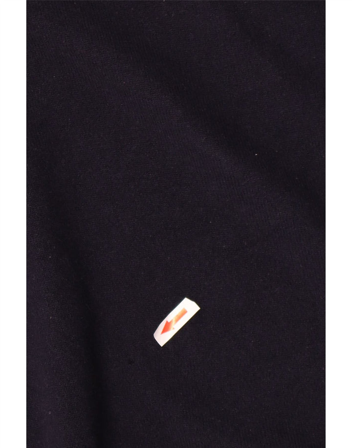 Gant Maglione da uomo girocollo maglione grande lana d'agnello blu navy