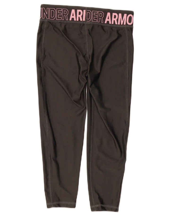 Leggings grafici da donna UNDER ARMOUR UK 8 piccolo grigio