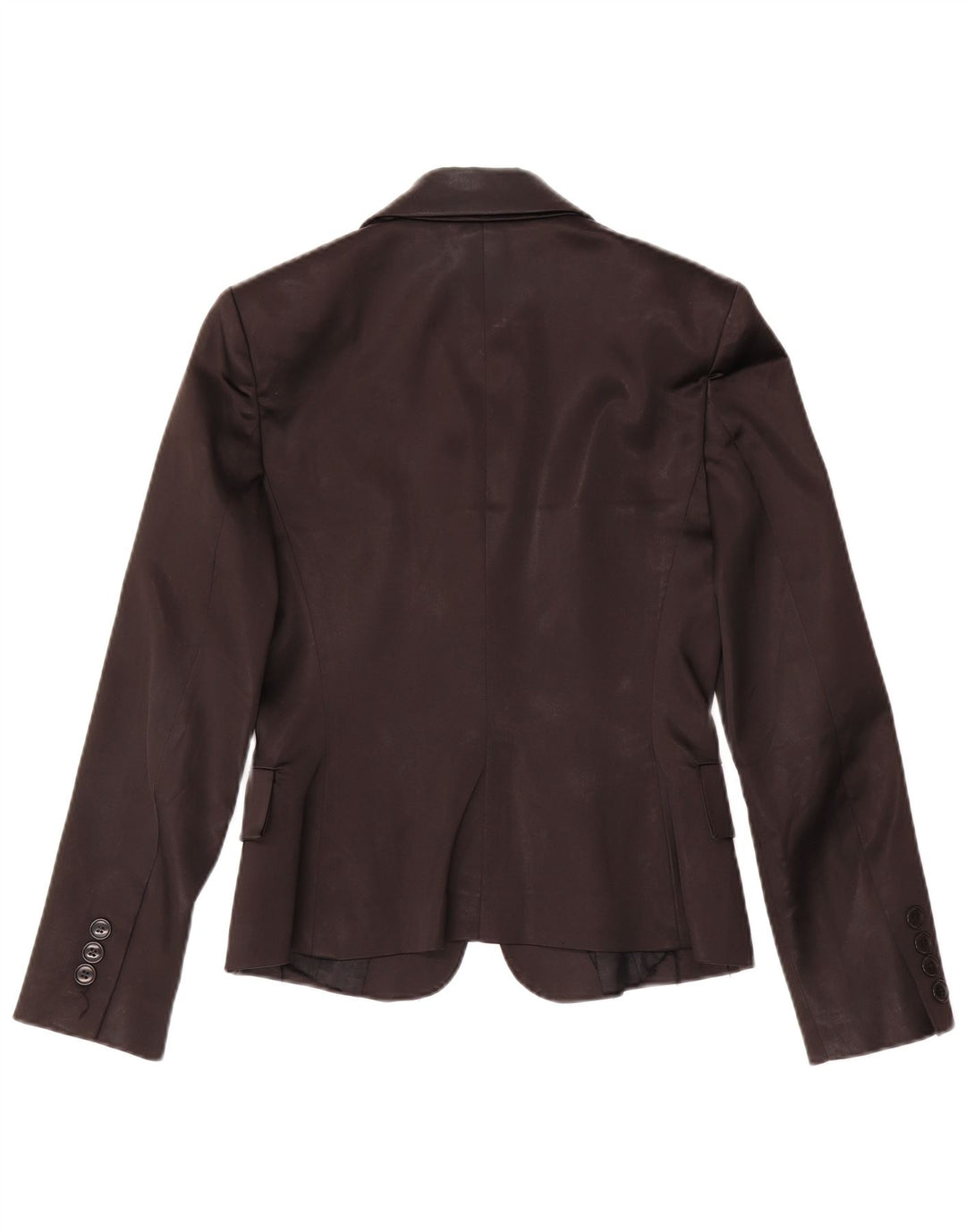 Giacca Blazer a 1 Bottone da Donna Luisa Spagnoli IT 42 Acetato Nero Medio