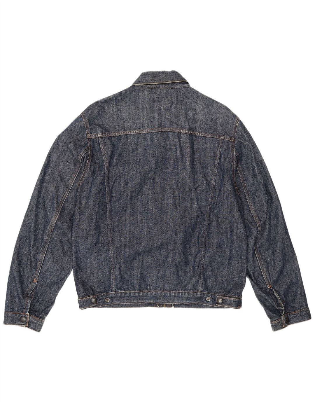 Casucci Giacca in denim da uomo in denim UK 38 Cotone blu medio
