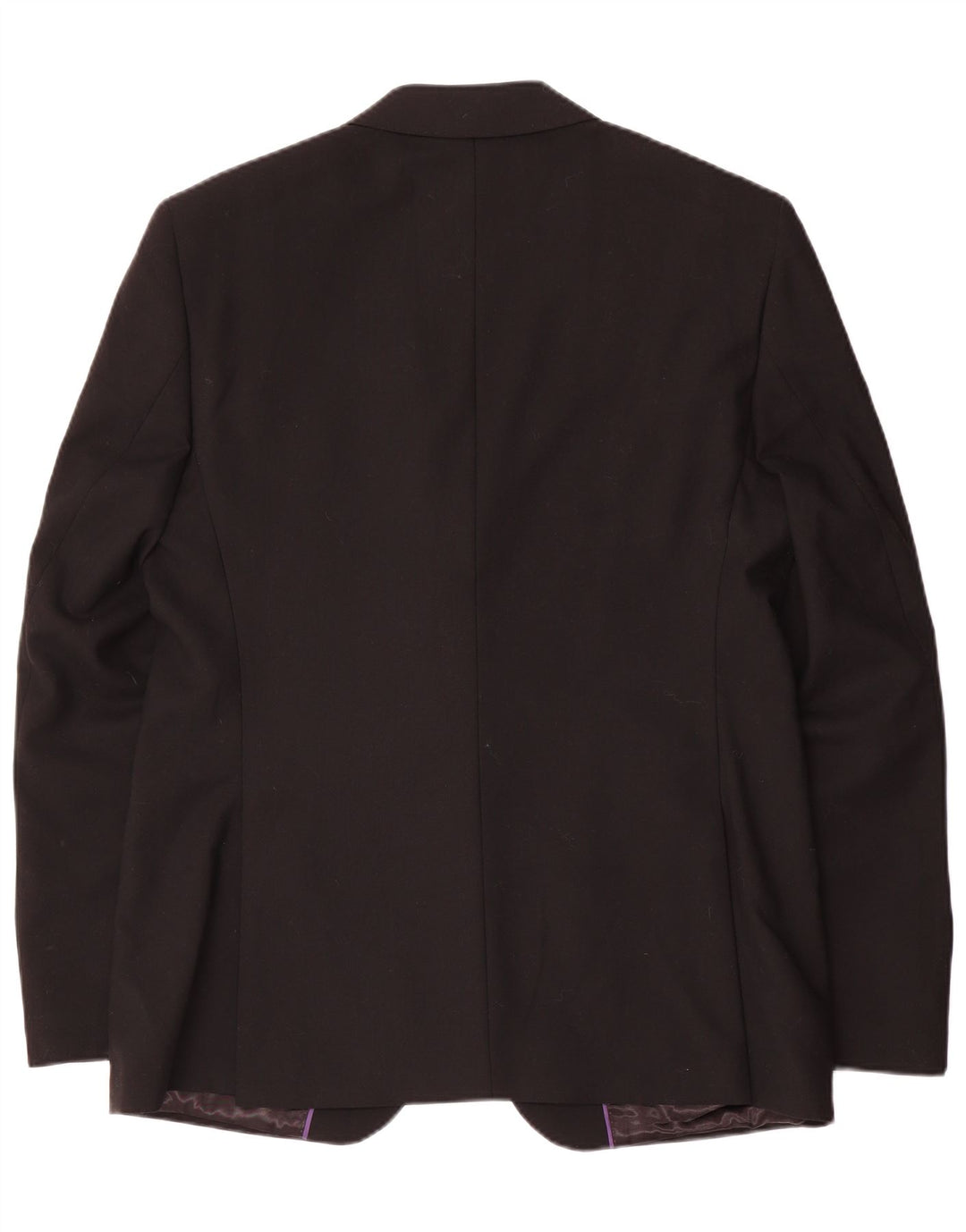 Giacca blazer a 2 bottoni su misura da uomo Marks & Spencer UK 42 grande nera