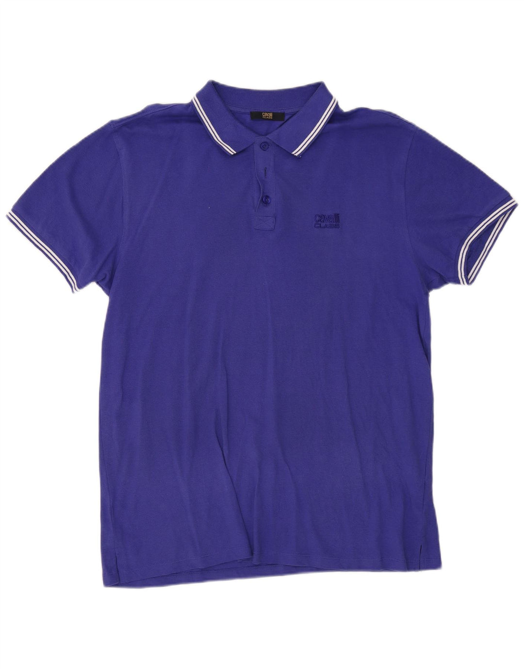 Polo Uomo Cavalli 2XL Cotone Blu