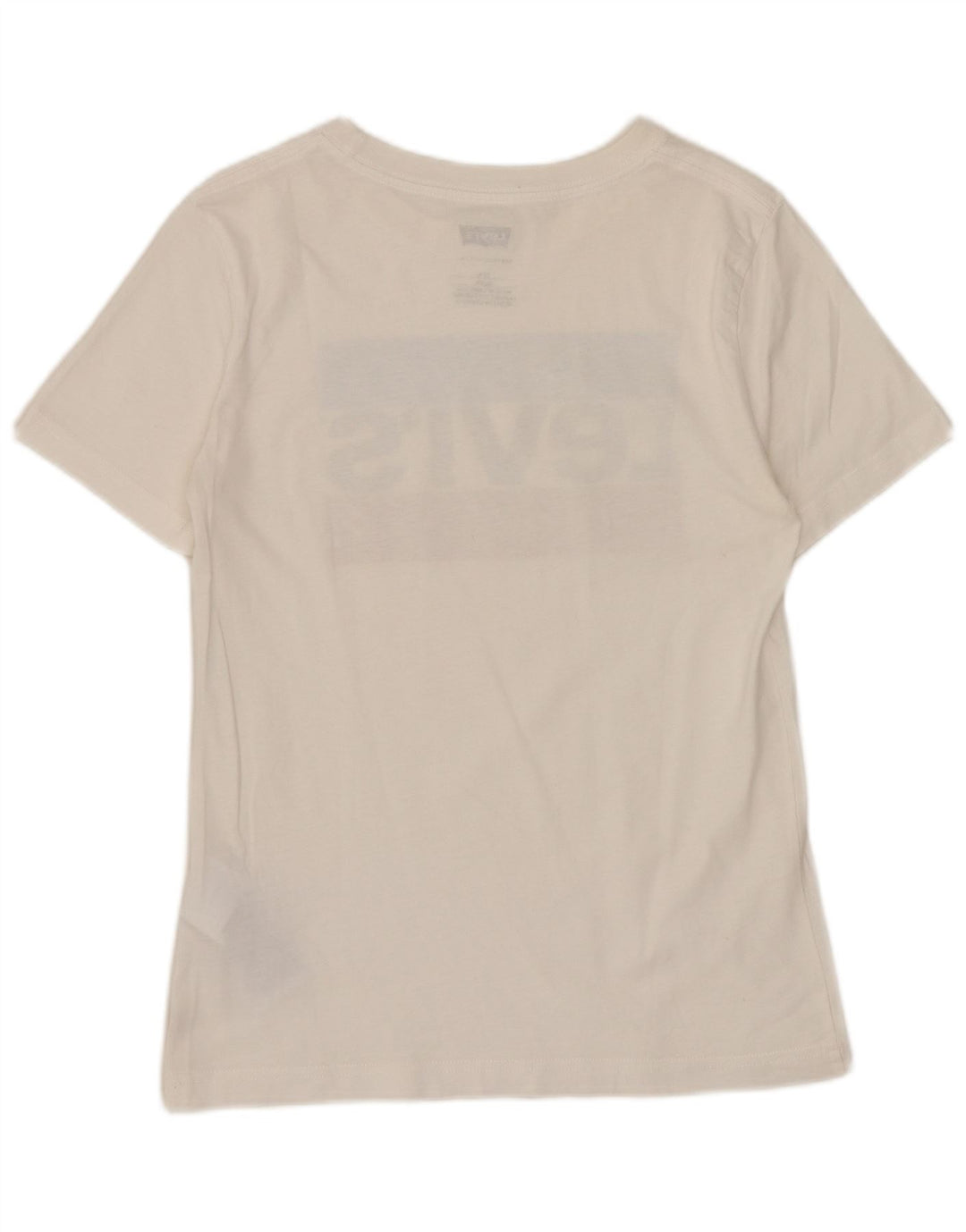 T-shirt grafica per ragazzi Levi's Top 11-12 anni in cotone bianco