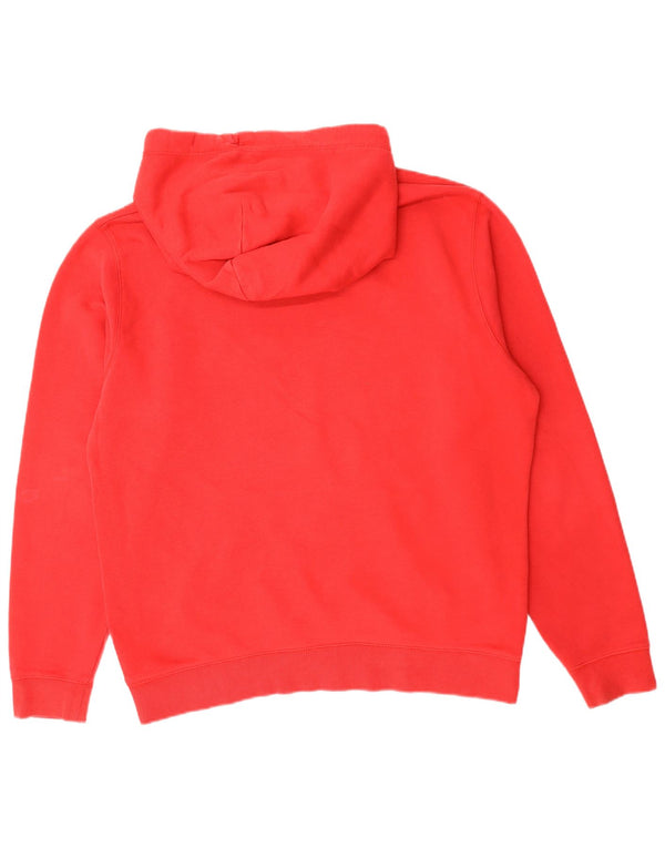 JACK WILLS Felpa con cappuccio grafica da uomo XL Cotone rosso