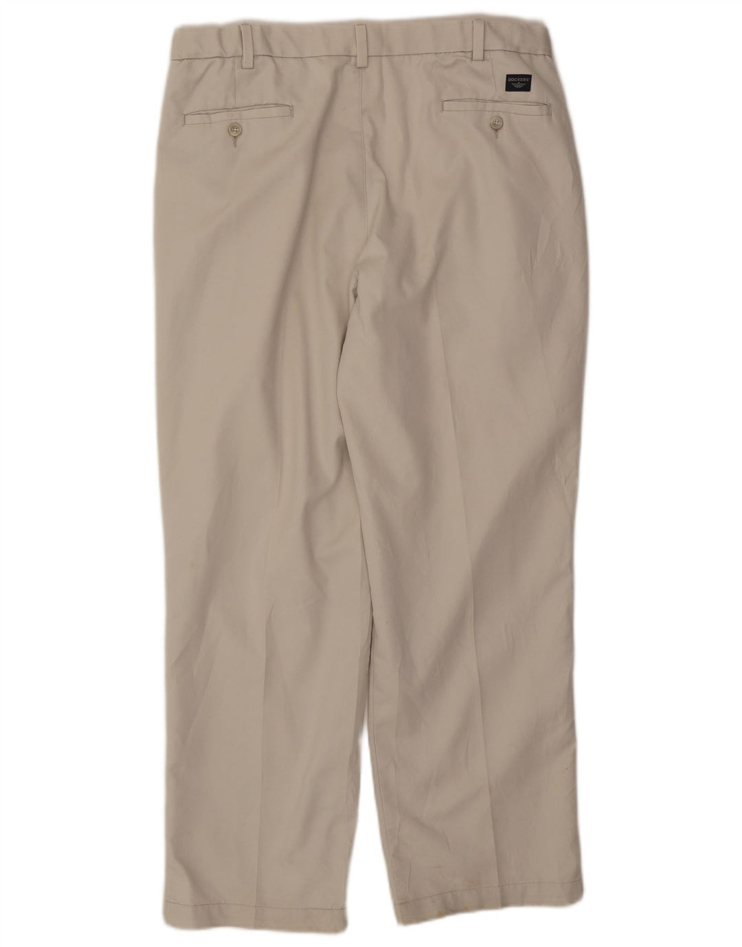 Pantaloni chino con pegging da uomo Dockers W34 L29 Beige