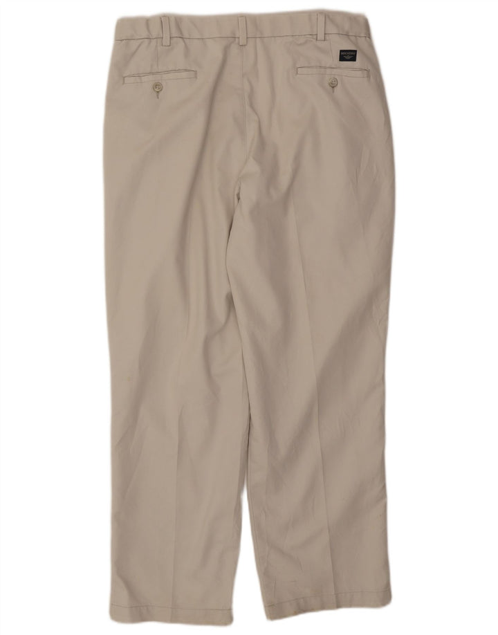 Pantaloni chino con pegging da uomo Dockers W34 L29 Beige