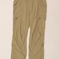 Pantaloni cargo dritti da donna L.L.Bean W34 L30 nylon kaki