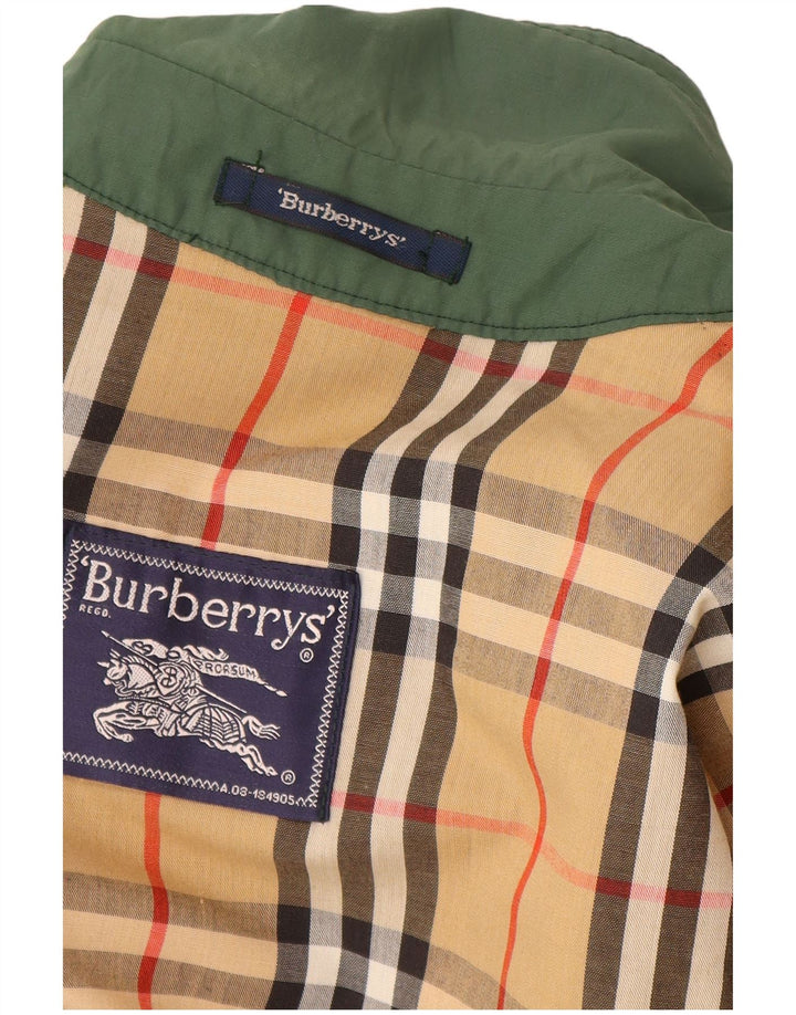 Giacca utility da uomo Burberrys IT 52 Large Green Cotton