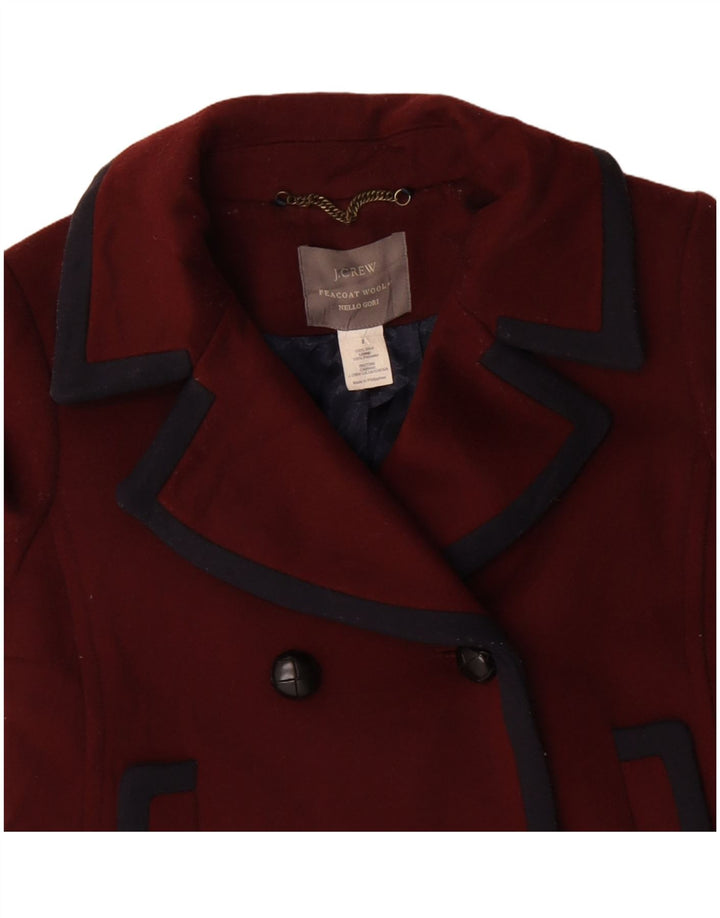 Cappotto da marinaio oversize da donna J. Crew US 2 XS Lana marrone