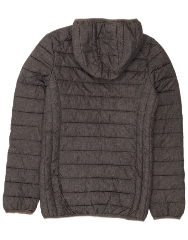 Giacca imbottita con cappuccio da donna Ellesse UK 6 XS nylon grigio