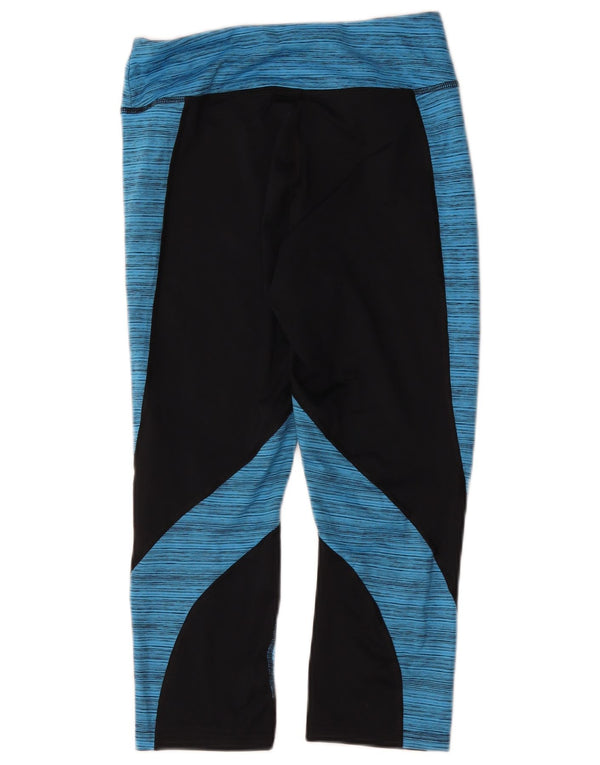 Leggings Capri da donna Champion UK 14 Poliestere color block medio nero