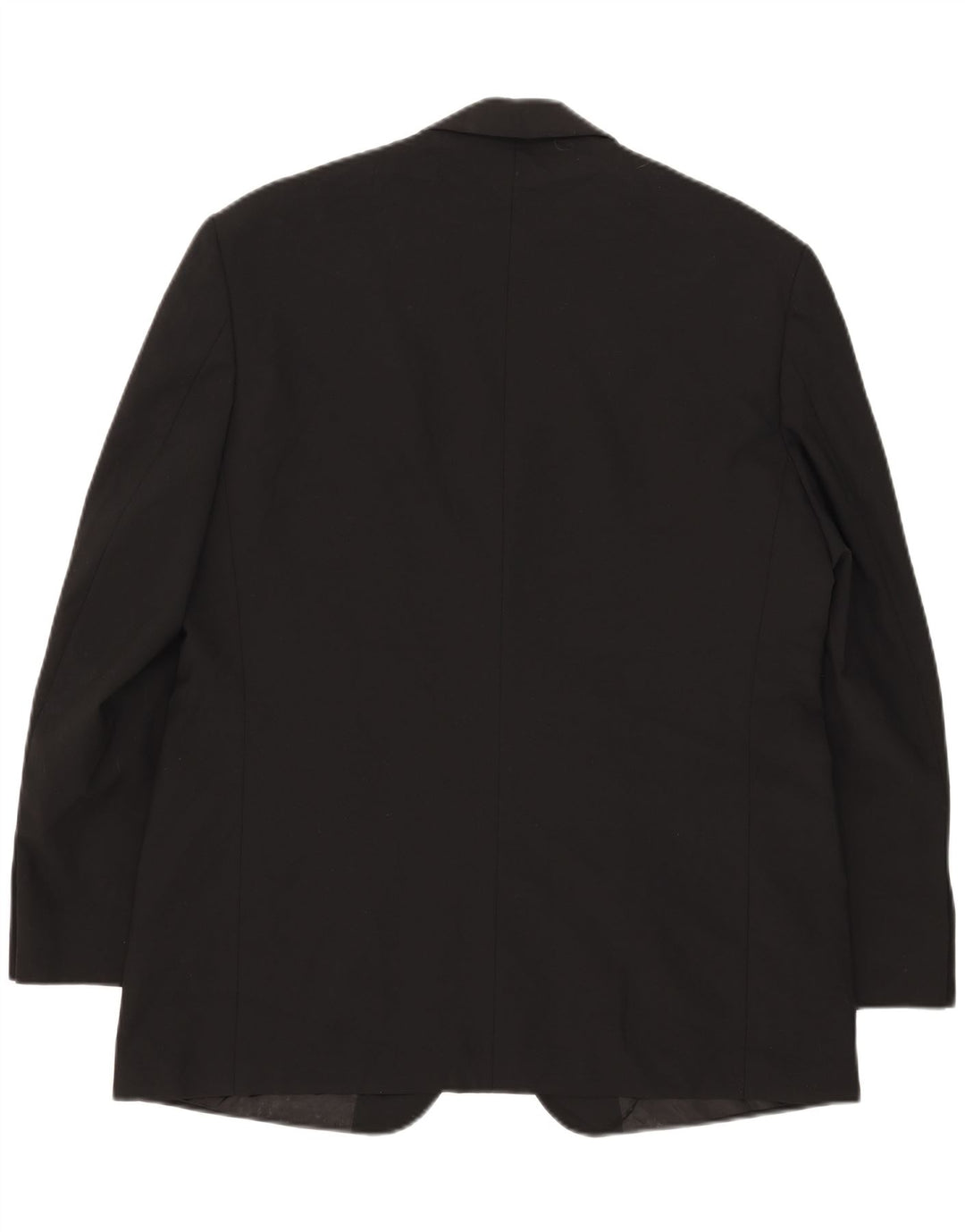 Giacca blazer a 2 bottoni Marks & Spencer da uomo UK 42 grande poliestere nero