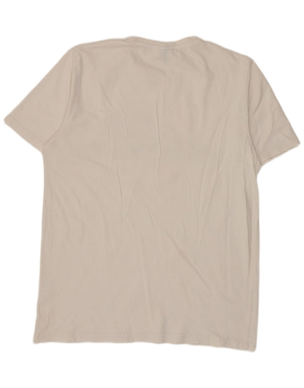 T-shirt grafica da uomo Ellesse Top grande bianca