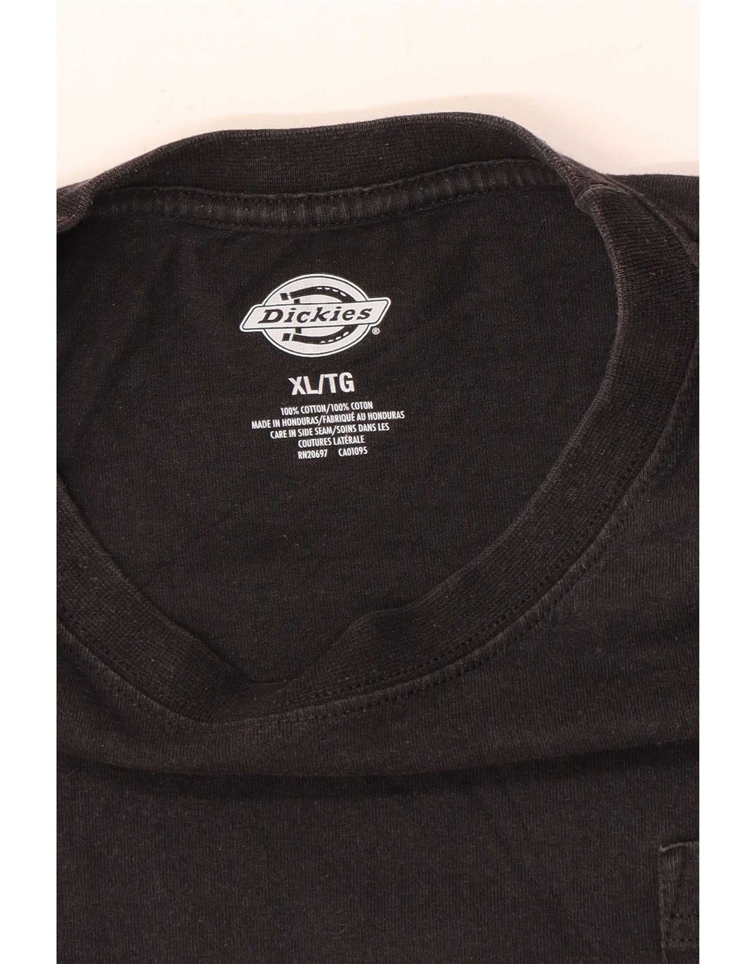 Maglietta da uomo Dickies Top XL in cotone nero