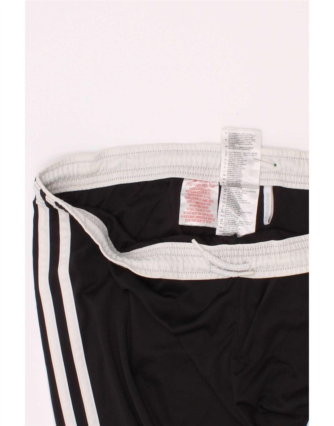 Pantaloncini sportivi Adidas Climacool da ragazzo 13-14 anni in poliestere nero