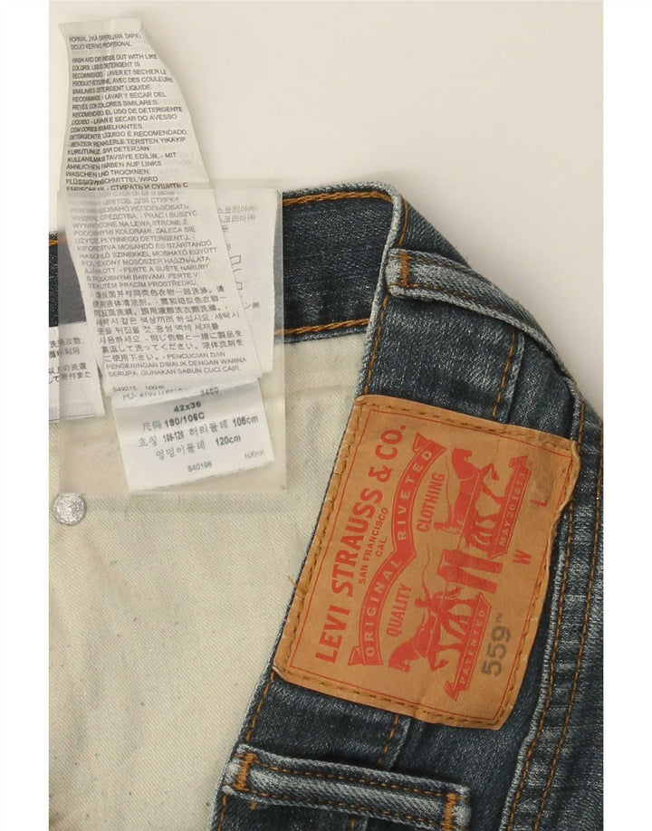Levi's Uomo 559 Jeans dritti W42 L32 Cotone Blu