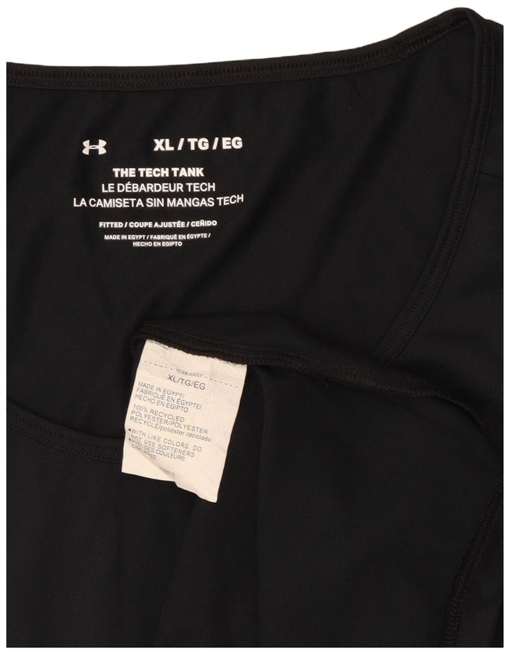 Canotta da uomo Under Armour XL nera in poliestere