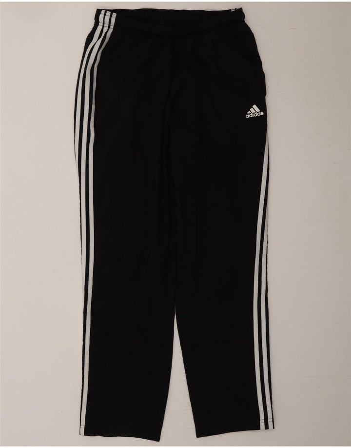 ADIDAS Mens Tracksuit Trousers UK 40/42 Medium  Black Polyester Vintage Adidas and Second-Hand Adidas from Messina Hembry 