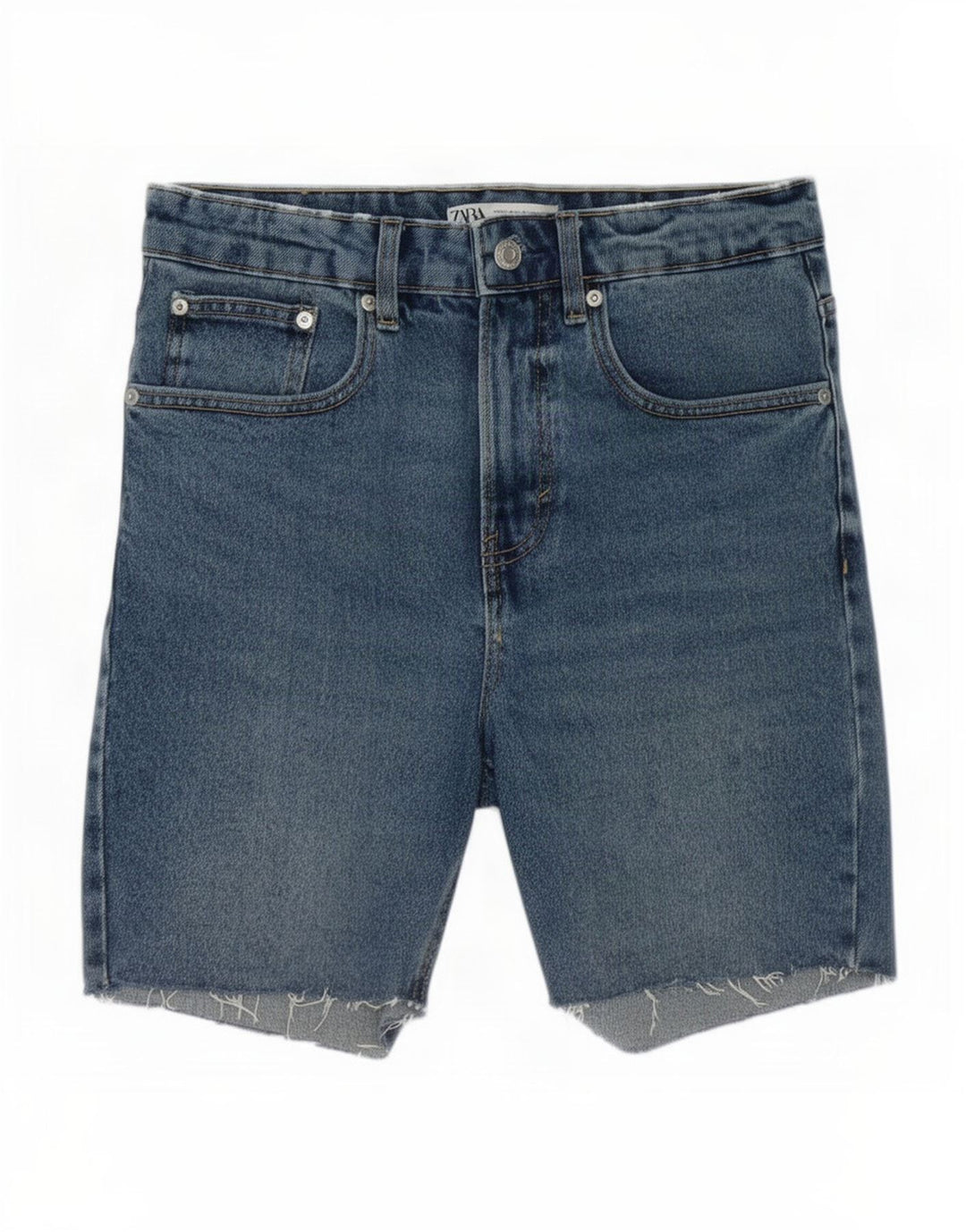 Pantaloncini di jeans da uomo Zara EU 38 piccoli W30 blu