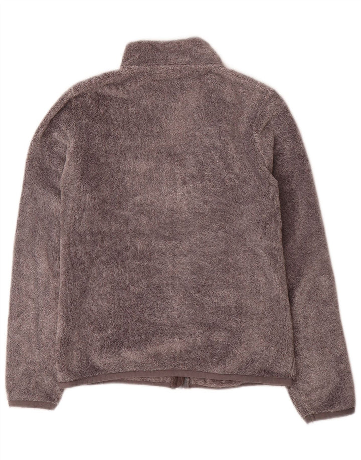 Giacca in pile da donna Weird Fish UK 10 Small Poliestere grigio