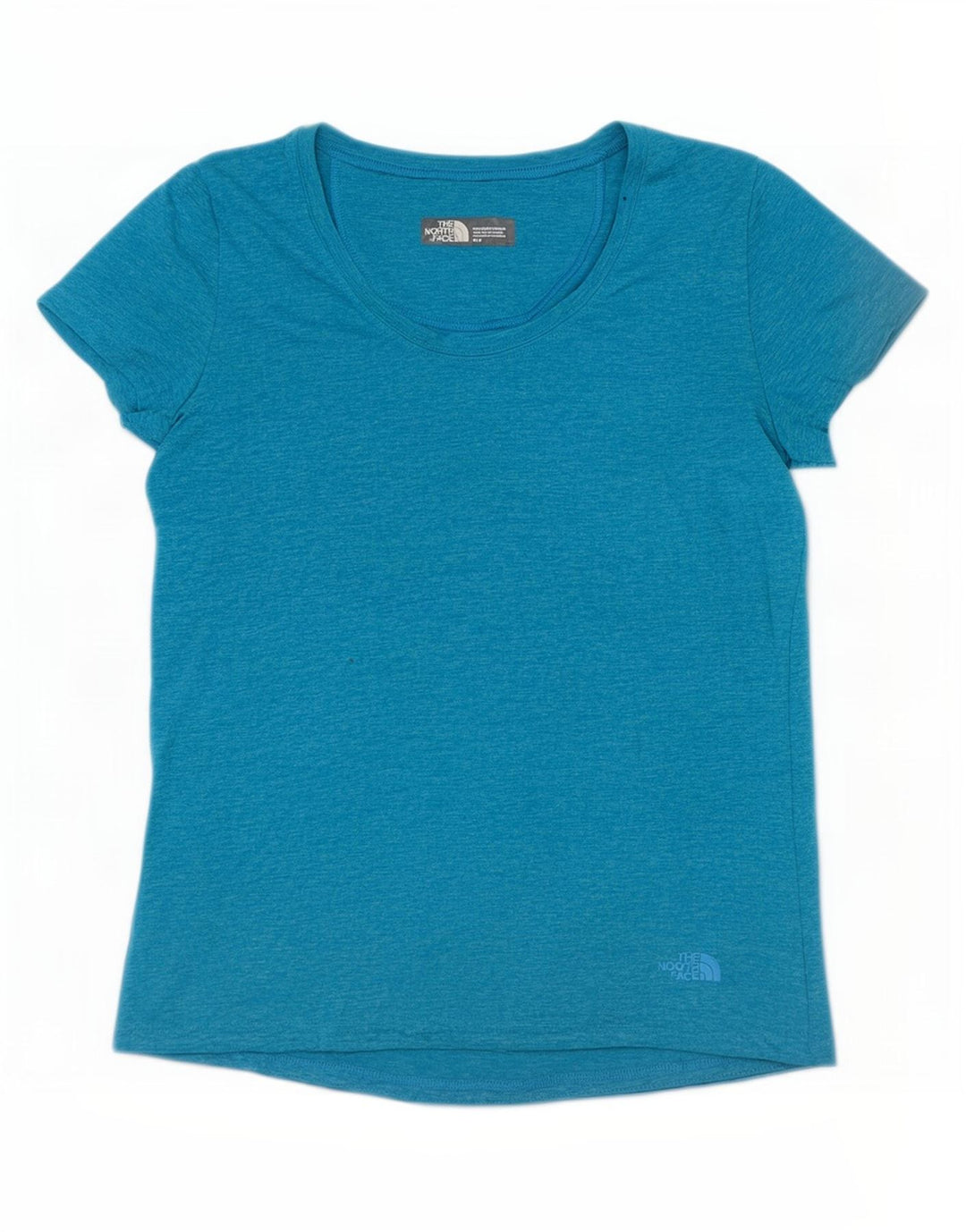 T-shirt da donna The North Face Top UK 12 Poliestere chiazzato blu medio