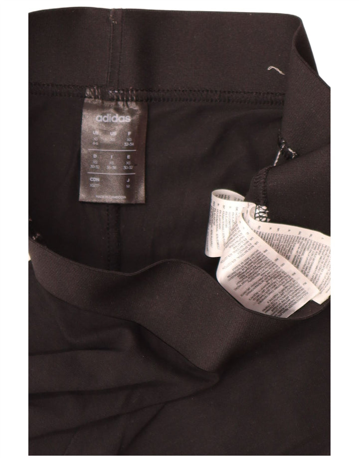Leggings Adidas da donna UK 4/6 XS poliestere nero