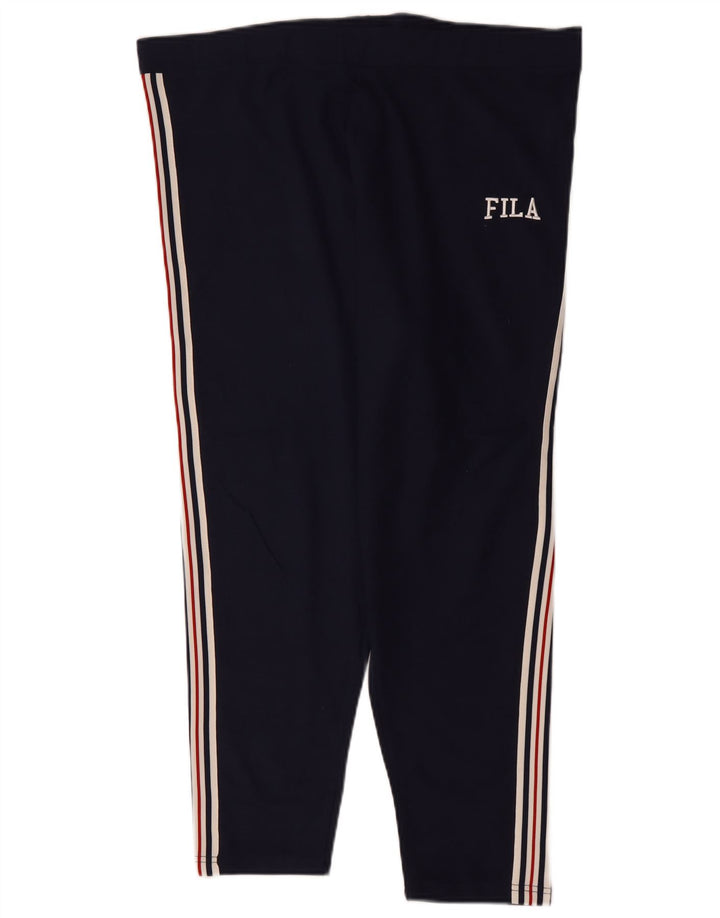 Leggings Fila da donna UK 24 4XL Blu navy