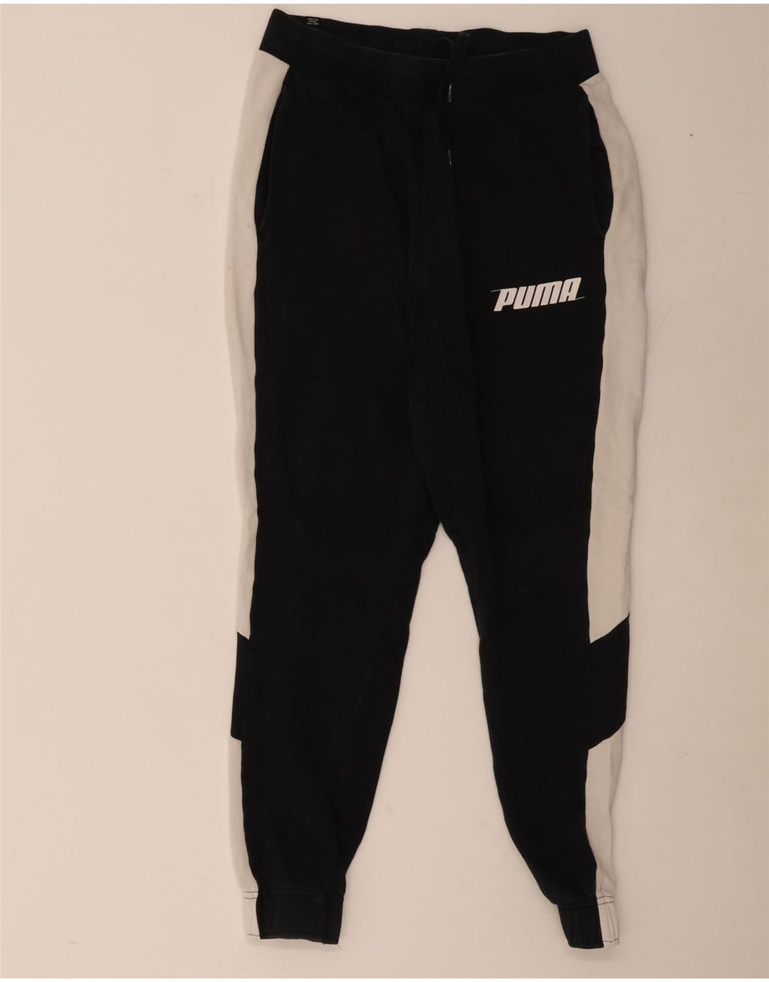 Pantaloni da tuta da uomo Puma Joggers Large Nero Colourblock