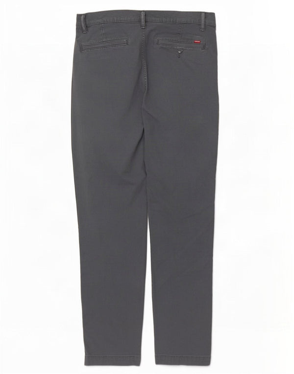 Pantaloni chino affusolati standard da uomo Levi's W34 L34 in cotone grigio