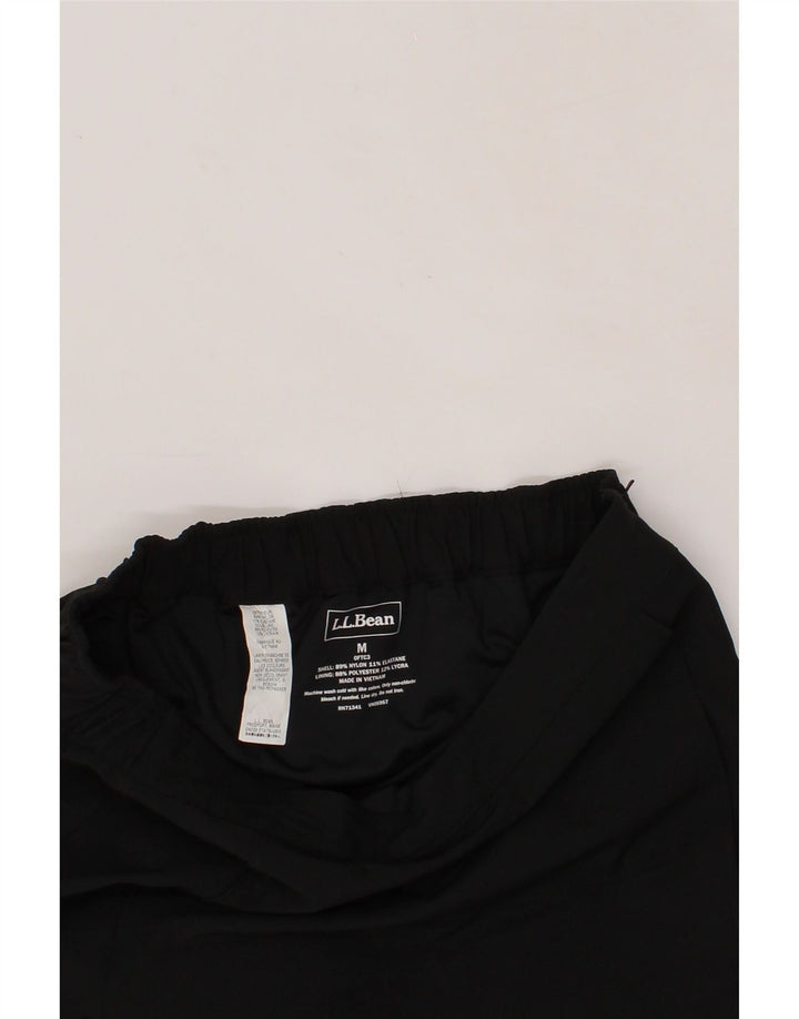 L.L.BEAN Womens Skort UK 14 Medium  Black Nylon Vintage L.L.Bean and Second-Hand L.L.Bean from Messina Hembry 