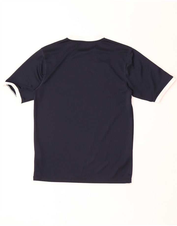 T-shirt da uomo Umbro Top Small blu navy in poliestere color block