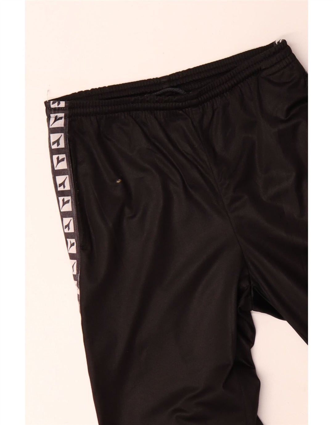 Tuta intera DIADORA da donna con grafica oversize UK 10 piccola nera